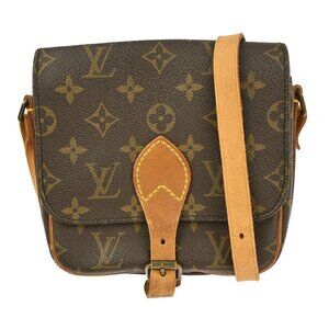 Louis Vuitton Monogram Cartouchiere PM Shoulder Bag M51254 884SL YQ04454 BN03